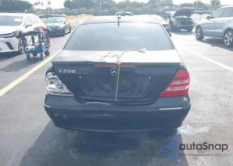 2007 Mercedes-Benz C 280 Luxury from USA, damaged, VIN WDBRF54H87F882219